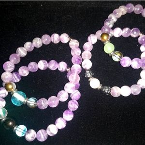 Men & Women Abundance bracelets.Pick 1 Energized & Blessed Everyday or Travel